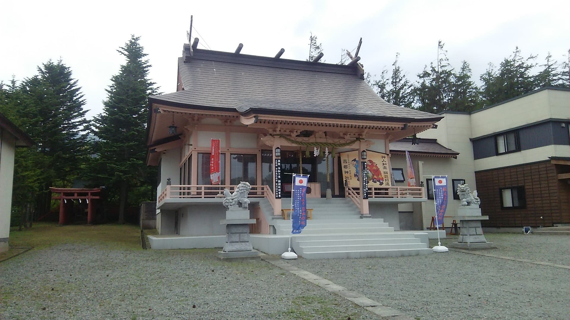 小西正尚が撮影した寿都神社の外観写真